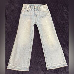 Old Navy Girls High-Rise Baggy Wide-leg Jean (size 8)